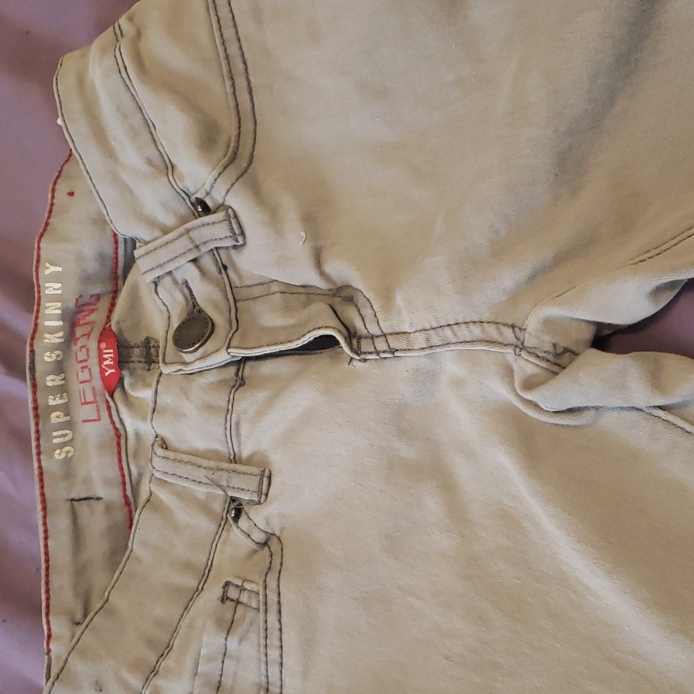 YMI super skinny leggings LIGHT GRAY Size 1